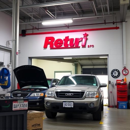 vehicle repair shop