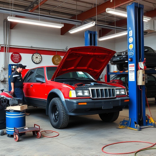 vehicle repair shop