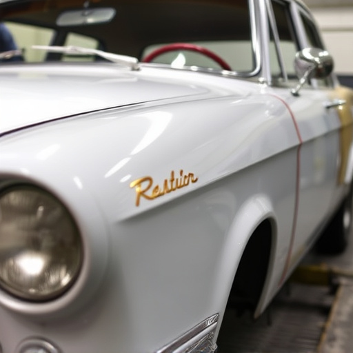 vehicle restoration process