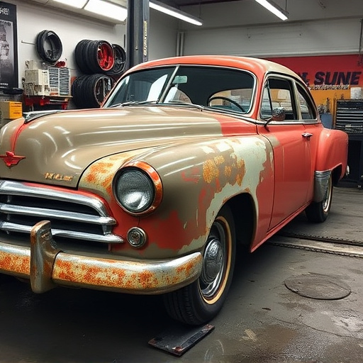 vehicle restoration process