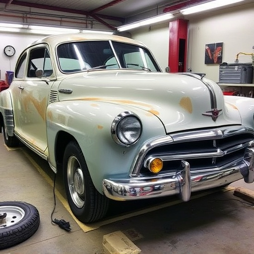 vehicle restoration process