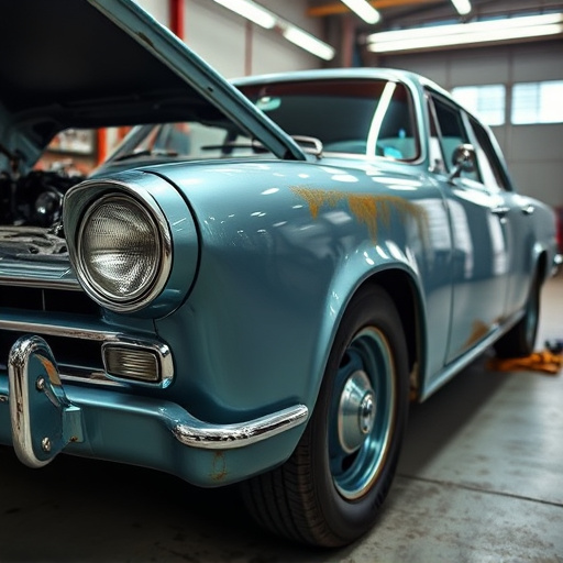 vehicle restoration process