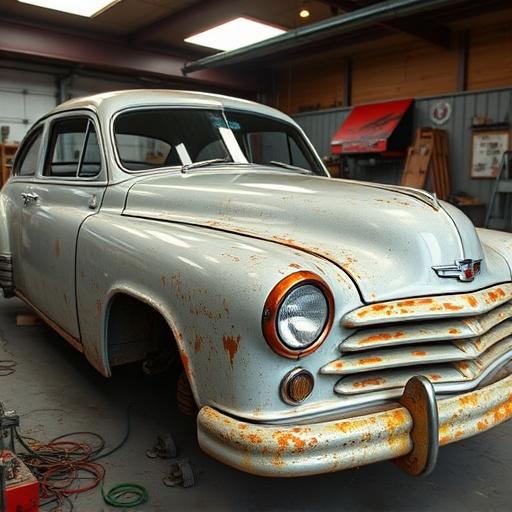 vehicle restoration process