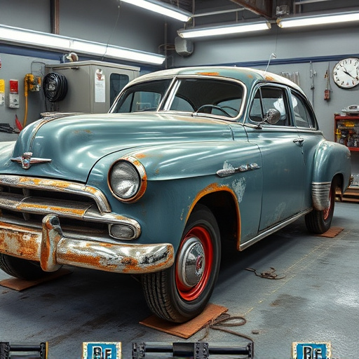 vehicle restoration process