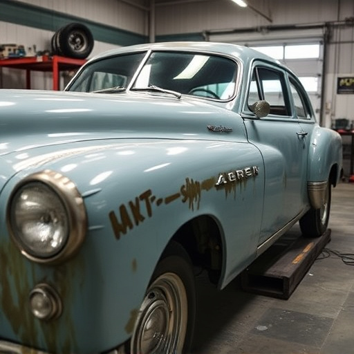 vehicle restoration process