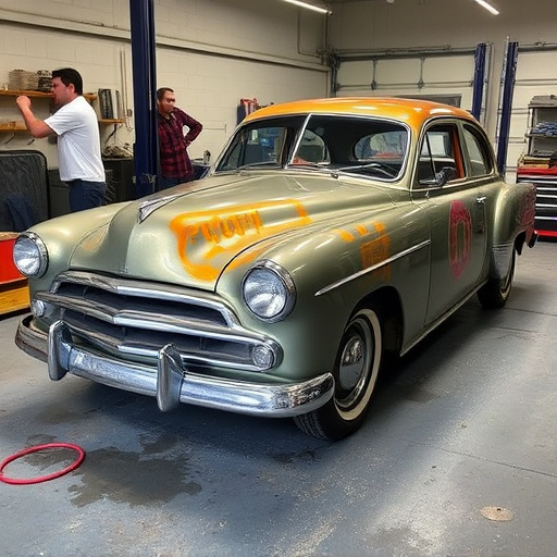 vehicle restoration process