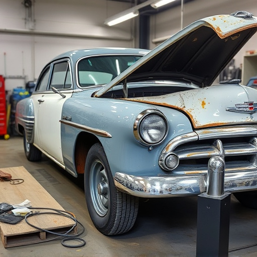 vehicle restoration process