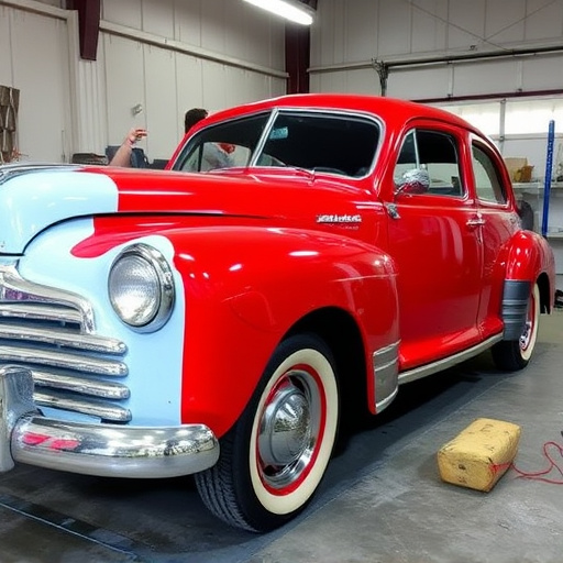 vehicle restoration process