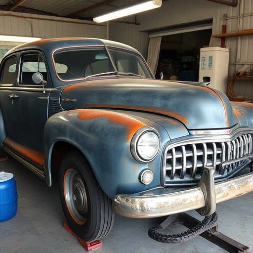 vehicle restoration process
