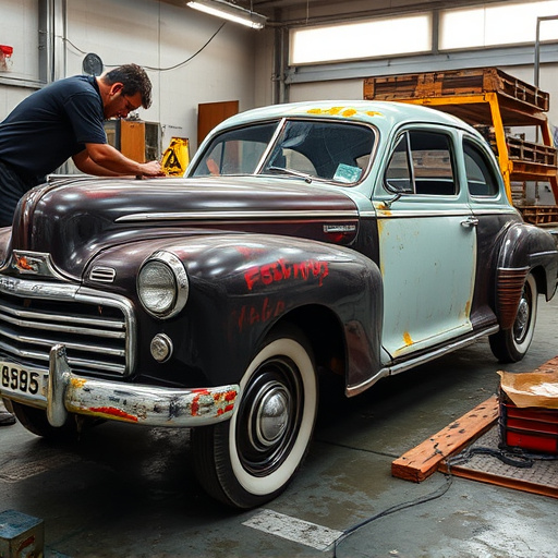 vehicle restoration process