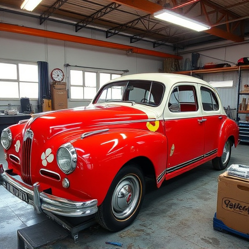 vehicle restoration process