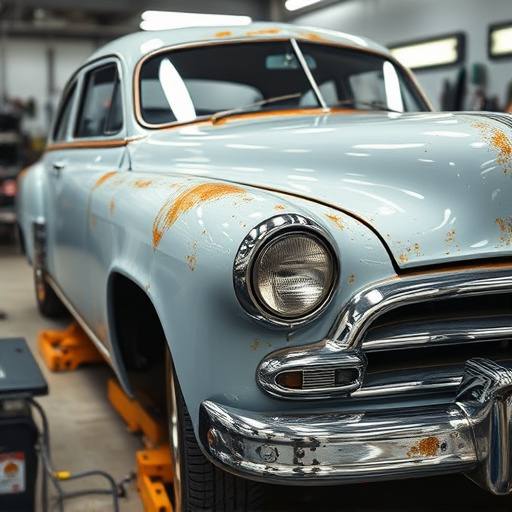 vehicle restoration process