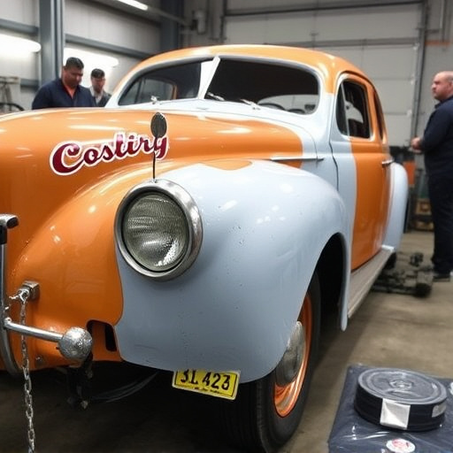 vehicle restoration process