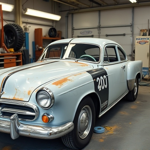 vehicle restoration process