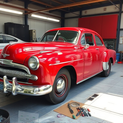 vehicle restoration process