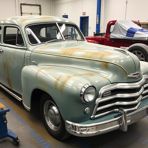 vehicle restoration process