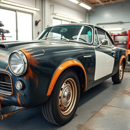 vehicle restoration process