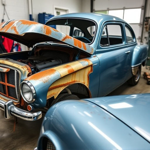 vehicle restoration process