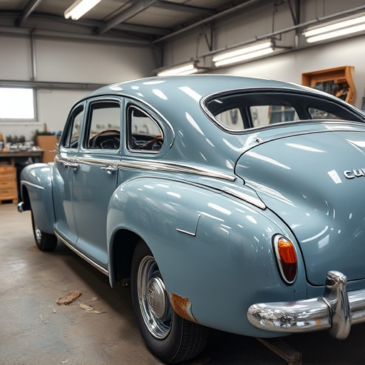 vehicle restoration process