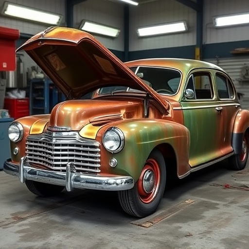 vehicle restoration process