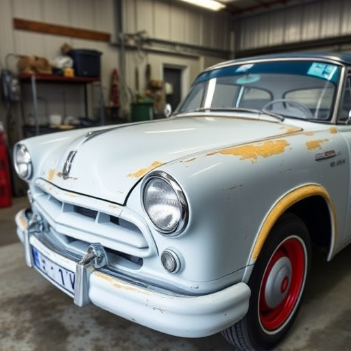 vehicle restoration process