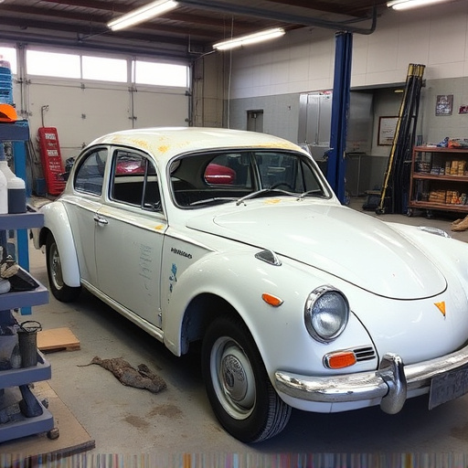 vehicle restoration process