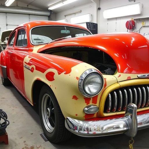 vehicle restoration process