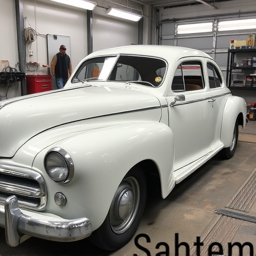 vehicle restoration process