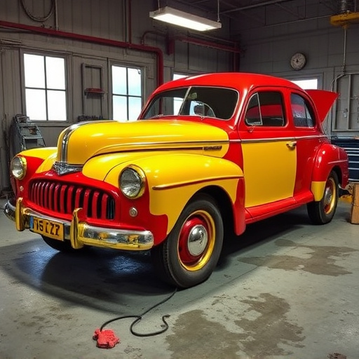 vehicle restoration process