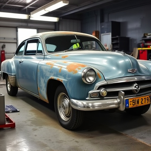 vehicle restoration process