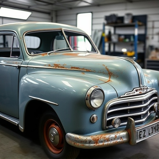 vehicle restoration process