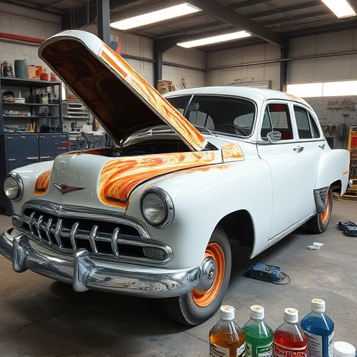 vehicle restoration process