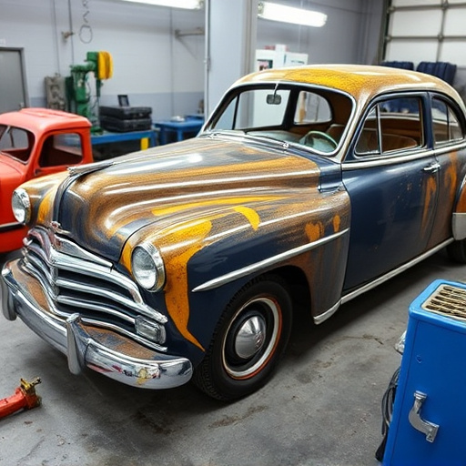 vehicle restoration process