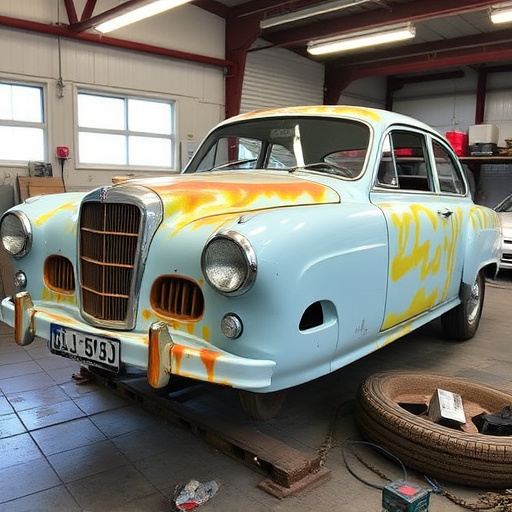 vehicle restoration process