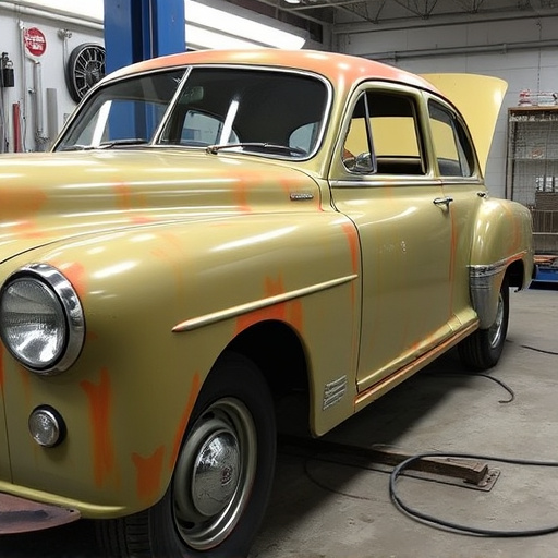 vehicle restoration process