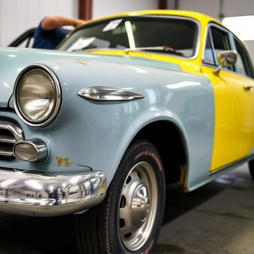 vehicle restoration process