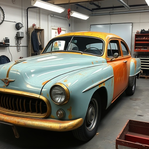 vehicle restoration process