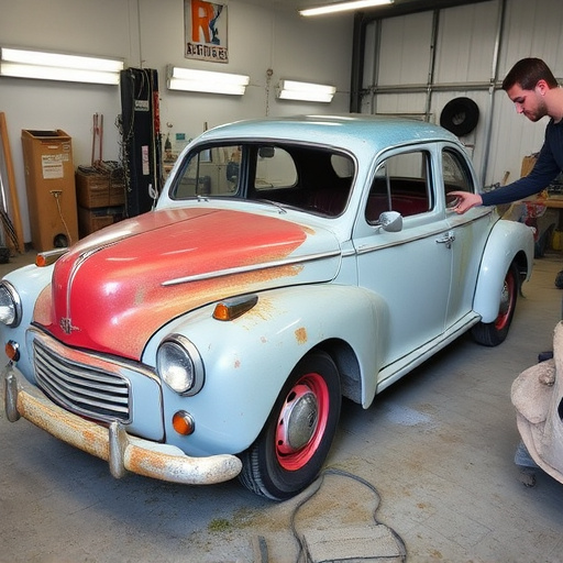 vehicle restoration process