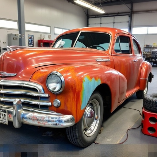 vehicle restoration process