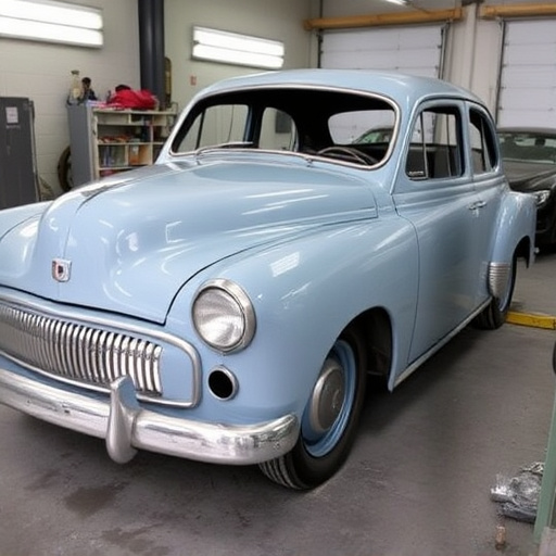 vehicle restoration process