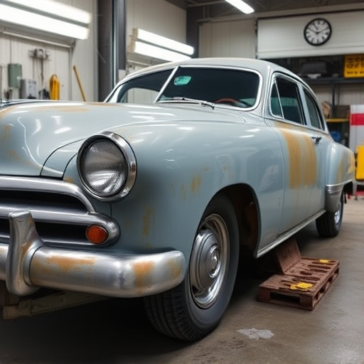 vehicle restoration process