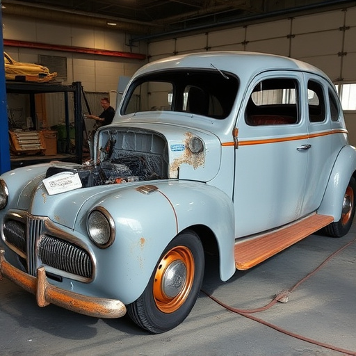 vehicle restoration process