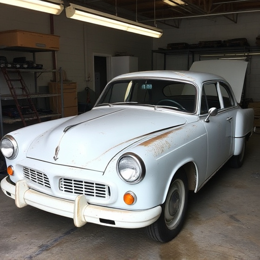 vehicle restoration process