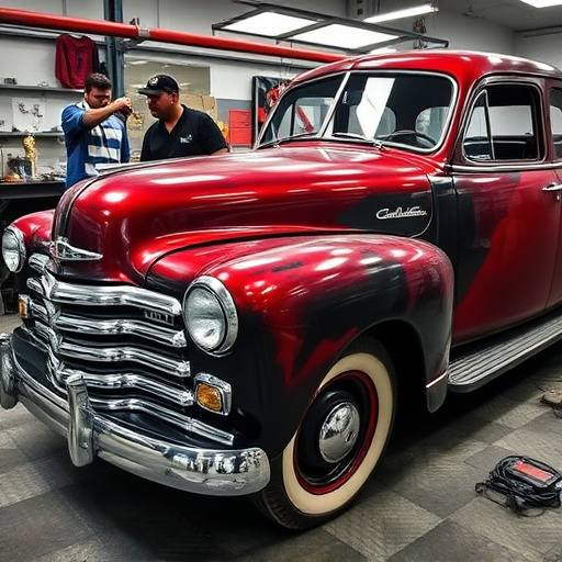 vehicle restoration process