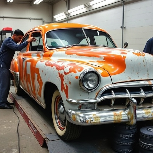 vehicle restoration process