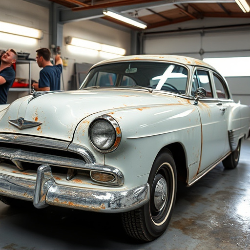 vehicle restoration process