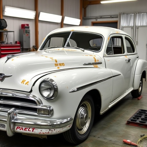 vehicle restoration process