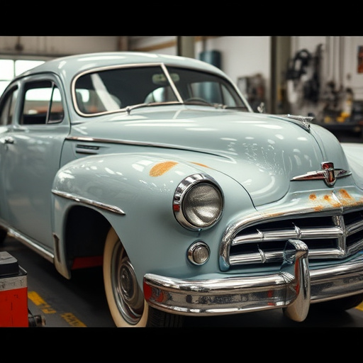 vehicle restoration process