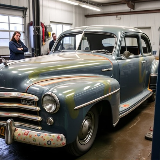 vehicle restoration process