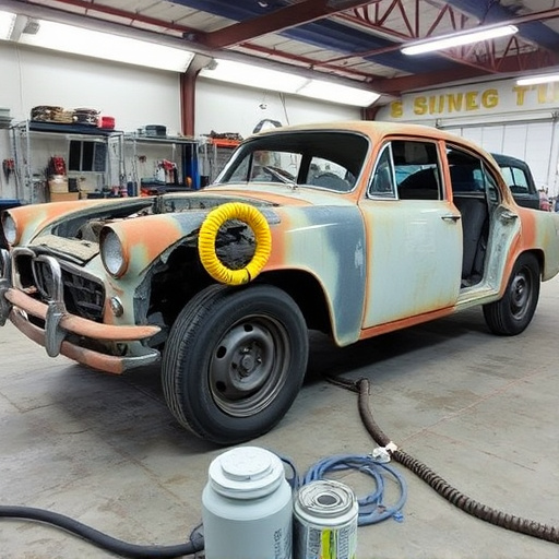 vehicle restoration process